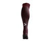 Ultra Sock - Maroon and White - Back